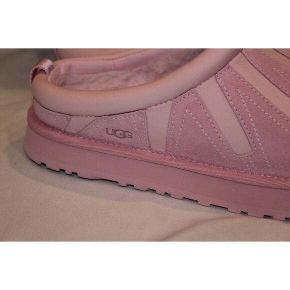 NIB UGG SUNWAVE SUEDE SHEARLING LINED WOMEN'S SZ 7 8 YOUTH 5 6 PINK - Picture 3 of 6